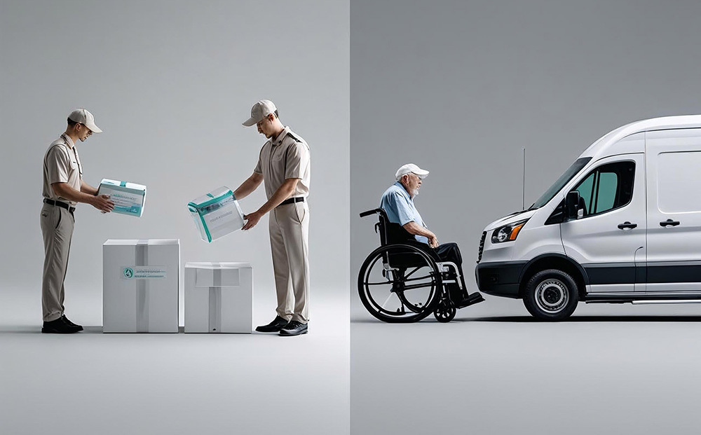 Medical Courier vs NEMT: Understanding the Key Differences